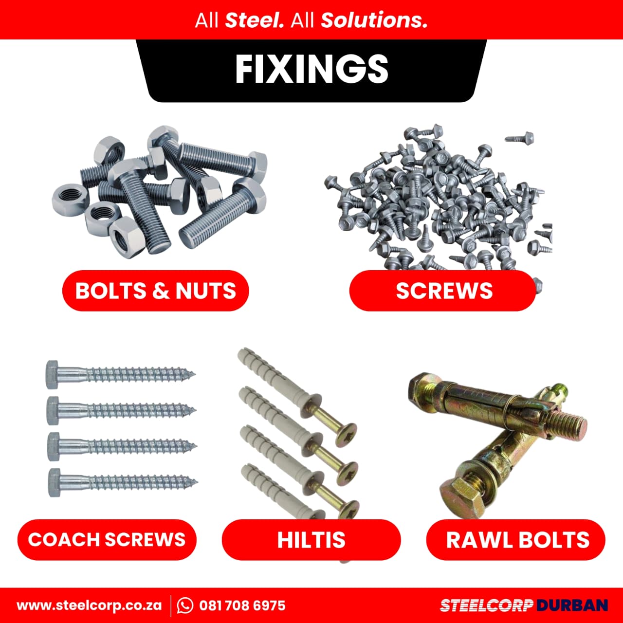 Fixings